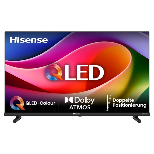 Hisense 40A5Q Fehrnseher, 40 Zoll, 2K QLED, Smart TV, Mod joc, Mod sport AI, Dolby Atmos, Dolby MS12, DTS X, HDR10, HLG, Full HD, Contrast ridicat, Rauschunterdruckung [2025]