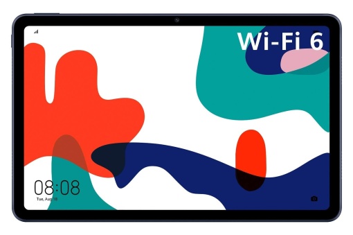 HUAWEI MatePad Wi-Fi 6 de 10,4 inchi, ecran 2K FullView, WiFi Tablet PC, partajare, mod eBook, 4 GB RAM, 64 GB ROM, sistem de operare EMUI 10 Mobile Services (HMS), gri miezul noptii