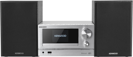 KENWOOD M-7000S-S - Sistem Smart Micro Hi-Fi cu Radio Internet, DAB+, CD/USB si Streaming Audio, Culoare Argintiu