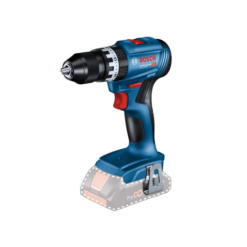Masina de gaurit combinata cu acumulator Bosch Professional 18V GSB 18V-45 (Viteza 1.900 min-1, fara baterie/incarcator)