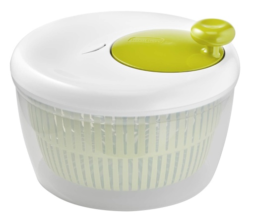 Moulinex Classic centrifugator de salata 5 l (5/7 pers), poate fi spalat in masina de spalat vase, stoarcere usoara si rapida din salata, cu buton de oprire, K1690104