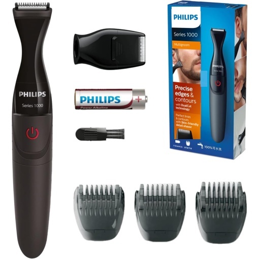 Philips Multigroom Series 1000 Dispozitiv de coafat pentru barba cu precizie suplimentara (model MG1100/16)