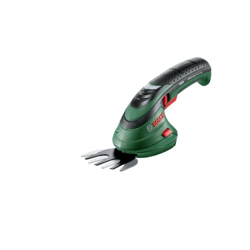 Set foarfece de iarba cu acumulator Bosch Isio (3,6 V, latimea lamei: 8 cm, in geanta de depozitare)