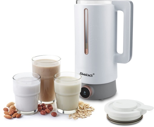 Steba Smoothie Maker, 10 programe automate, capacitate de 600 ml, precizie la temperatura ridicata, 2 microintrerupatoare de siguranta, afisaj OLED, preselectie a timpului de pana la 12 ore, VDM 2