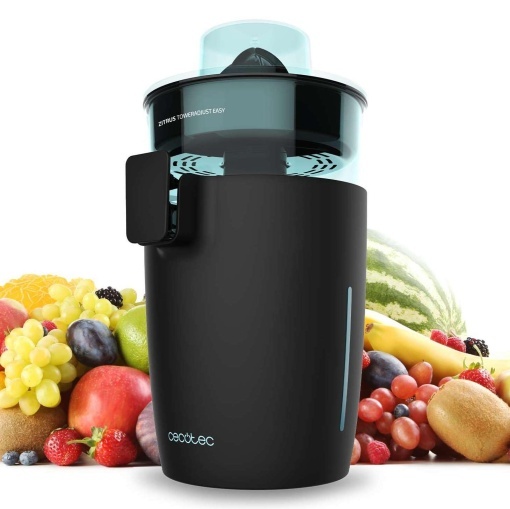Storcator electric Cecotec Zitrus TowerAdjust Easy Black 800W Filtru reglabil NegruInox