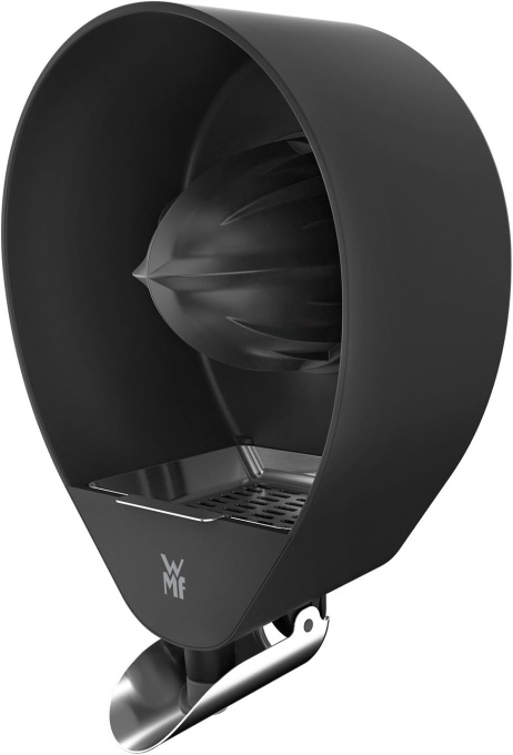 Storcator electric de citrice WMF Profi Plus cu insertie de filtrare din otel inoxidabil 2 conuri de presare accesorii potrivite pentru robotul de buc