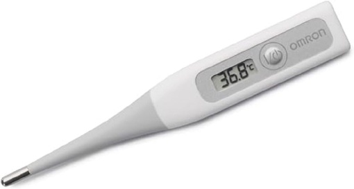 Termometru clinic digital inteligent OMRON Flex Temp, rezistent la apa, pentru masurare precisa orala, rectala si axilara, baterie inlocuibila, varf flexibil pentru masurare blanda si rapida in doar 10 secunde