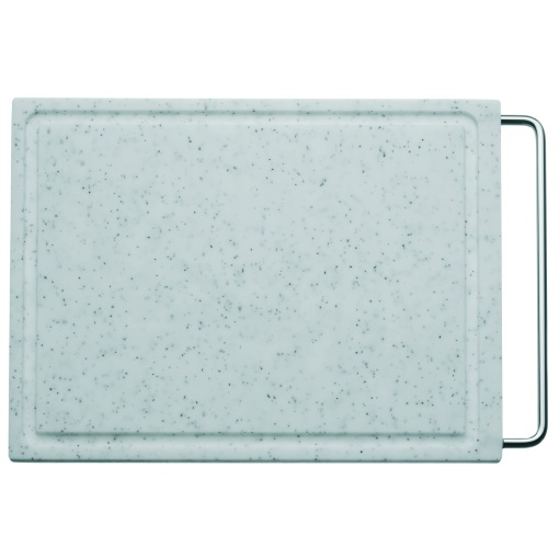 Tocator WMF 36 x 27 cm, dreptunghiular, plastic, placa de sculptat cu caneluri de suc, maner practic, poate fi spalat in masina de spalat vase, bland cu lamele