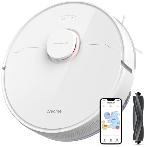 Aspirator robot dreame D10s cu functie de stergere aspirator robot 5000Pa cu navigatie LDS durata de functionare maxima de 280 de minute control prin