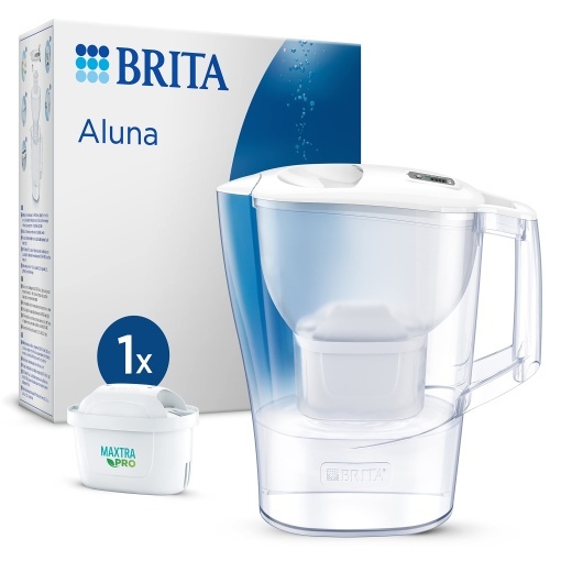 Brita 1052801 Filterkanne, Weiss, 2,4 l