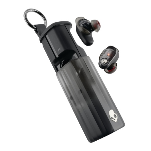 Casti fara fir Skullcandy Method 360 ANC, sunet de la Bose, casti Bluetooth, anulare premium a zgomotului, pana la 40 de ore de viata a bateriei, rezistente la transpiratie si apa cu microfon - negru