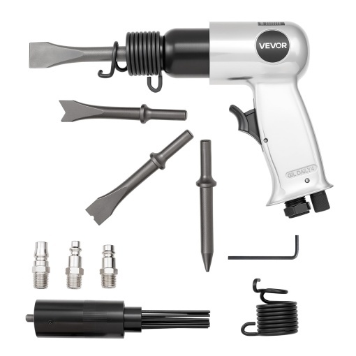 Ciocan pneumatic VEVOR 4500 BPM cu 4 dalti si functie de indepartare a ruginii