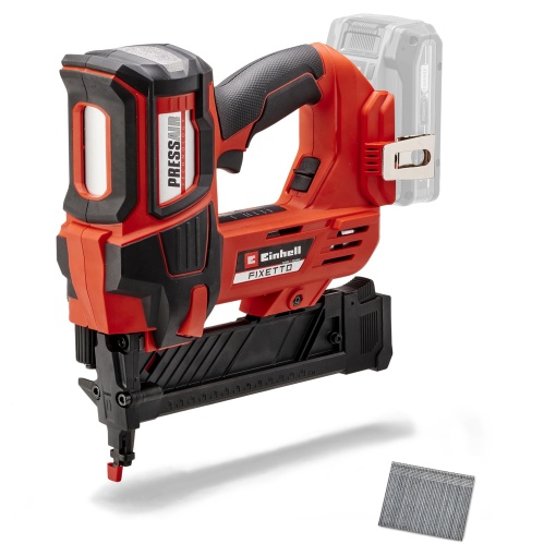 Cuie profesionala cu acumulator Einhell FIXETTO 18/50 N Power X-Change (18V, 60 batatura/min, lungime max. 50 mm unghie, reglare adancime, batatura simpla/serie, incl. 500 cuie, fara baterie)