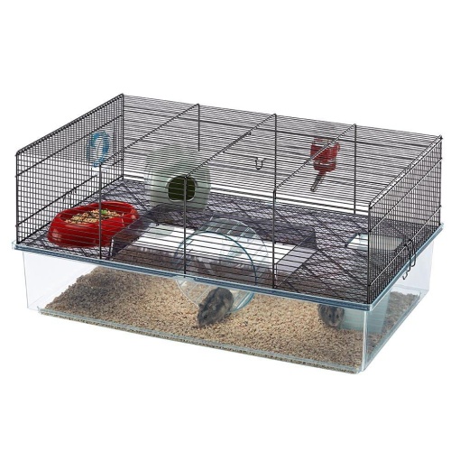 Cusca hamster Ferplast cusca rozatoare FAVOLA cusca pentru animale mici accesorii hamster incluse 60 x 37 x h 30 cm