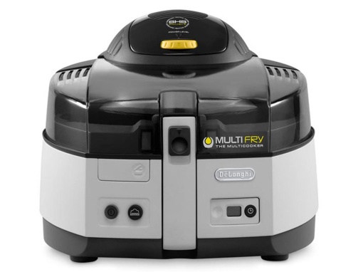 De'Longhi Air Fryer MultiFry CLASSIC FH1163 Multicooker cu functie 4 in 1, de asemenea pentru coacerea painii, 1500 wati, gri
