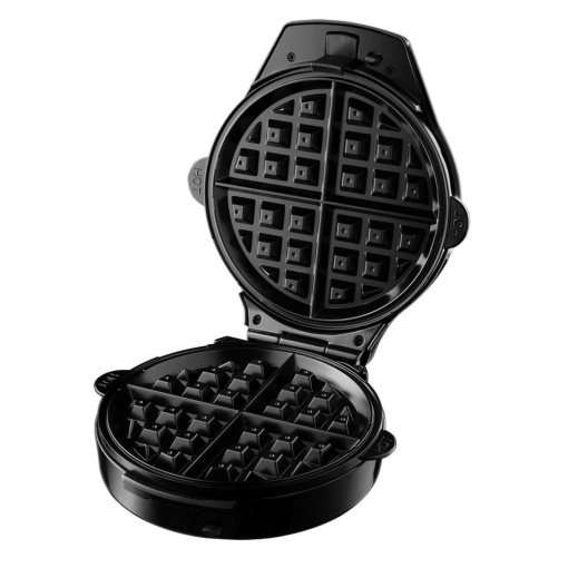 Electrocasnic multifunctional Russell Hobbs Round 3-in-1 [fier de vafe, mini cupcake, mini aparat de gogosi) Fiesta Red (placi antiaderente si sigure pentru masina de spalat vase, 900W) 24620-56