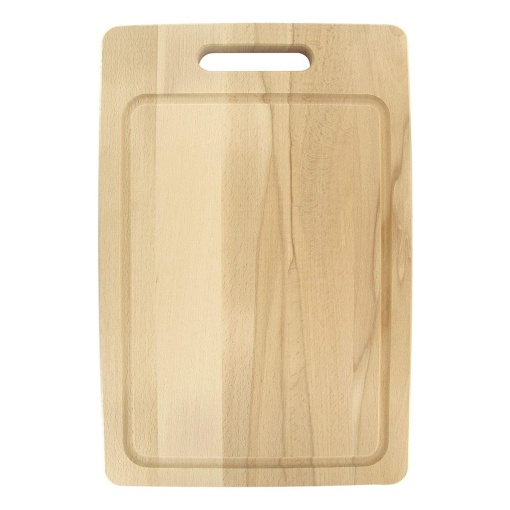 Fackelmann Schneidebrett Buche 44x30x2 cm Lemn de Fag cu Canal pentru Suc
