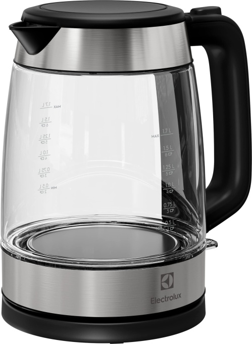Fierbator Electrolux Create 4 E4GK1-4GB Granit Negru 17L Design Sticla si Inox
