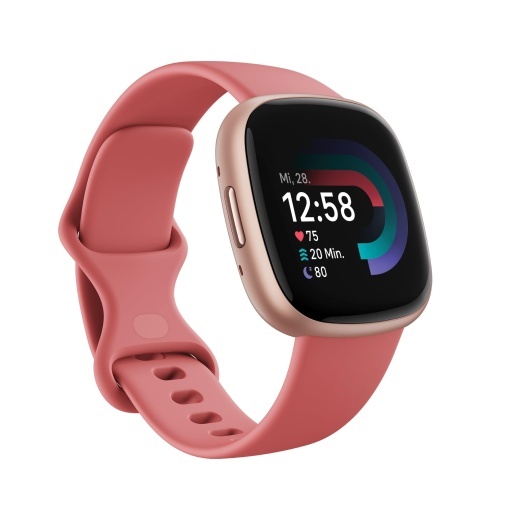 Google Fitbit Versa 4 - Ceas inteligent pentru femei/barbati - Tracker de fitness cu GPS incorporat si functie de telefon, 6 zile de viata a bateriei, 40+ moduri de antrenament - Ceas de fitness compatibil cu Android/iOS