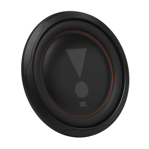 JBL Club 102SL - Radio auto cu subwoofer de 1000 de wati pentru instalare plata in sistemul muzical auto de la Harman Kardon - Cutie de bas de 10 inchi cu design conic patentat, surround high-roll si comutator de impedanta SSI 2/4 Ohm