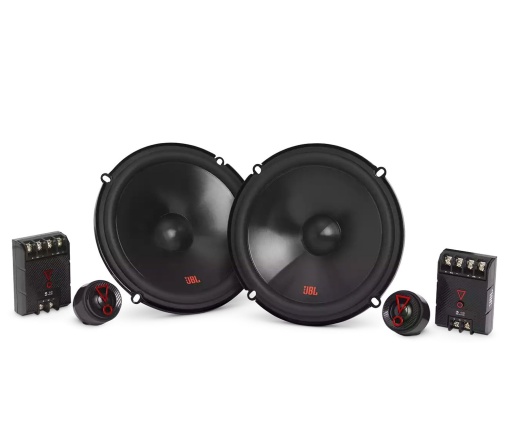 JBL Stage3 607CF Sistem de sunet auto cu 2 cai - 250 Watt Components Pro Sound Set de difuzoare auto cu difuzoare incorporate de 160 mm - 65 inchi si