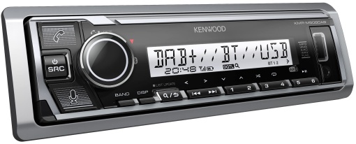JVC Kenwood KMR-M508DAB Conector de telecomanda pentru volan stereo auto, Bluetooth(r) hands-free