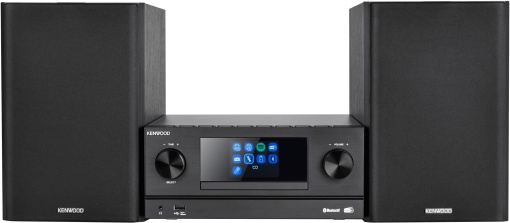 Kenwood M-9000S-B - Sistem Smart Micro Hi-Fi cu Radio Internet, DAB+, CD/USB si streaming audio, Culoare Negru