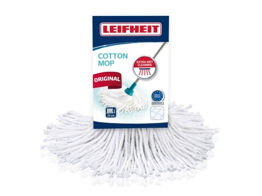 Leifheit Classic Mop Cotton 52070 Cap de Rezerva Universal Lavabil 60degC