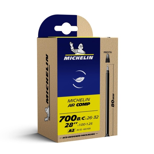 MICHELIN Ch 700x26/32 A2 Camera de aer, Negru