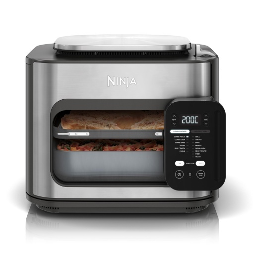 Ninja Combi 12-in-1 Multicooker cuptor si friteuza 12 functii de gatit friteuza cu aer si pregatirea gratarului in 15 min cu tava de copt tigaie inser