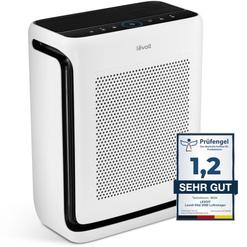 Purificator de aer LEVOIT pentru persoane care sufera de alergii cu modul animal CADR 416m3h pana la 87m2 Apartament pentru camera de fumat senzor dub