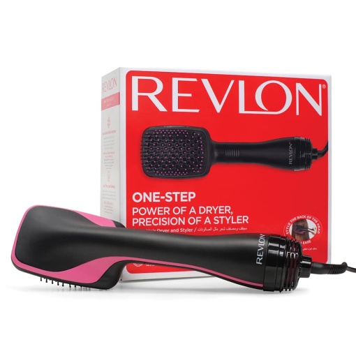 Revlon Hair Tools Perie cu aer cald intr-un singur pas Revlon Pro RVDR5212E2 Pro Collection Salon, negru