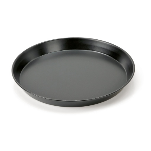 Tava de copt si pizza Original Kaiser Classic rotunda 32 cm, tava de copt rotunda antiaderenta, tava rotunda cu conducere optima a caldurii, neagra