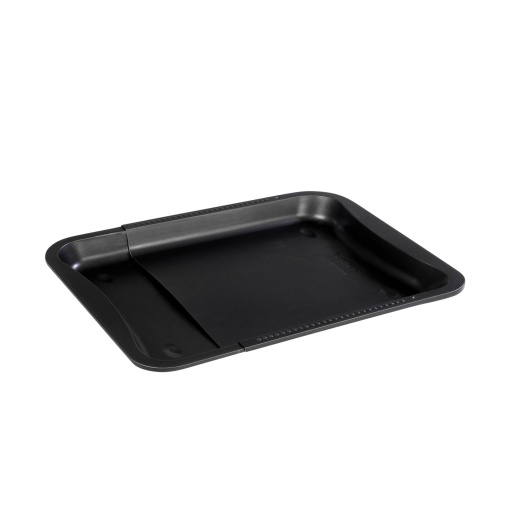Tava de cuptor extensibila Zenker Black Metallic - Tava de copt antiaderenta, personalizabila pentru o varietate de proiecte de coacere, 34,5-52 x 33 cm