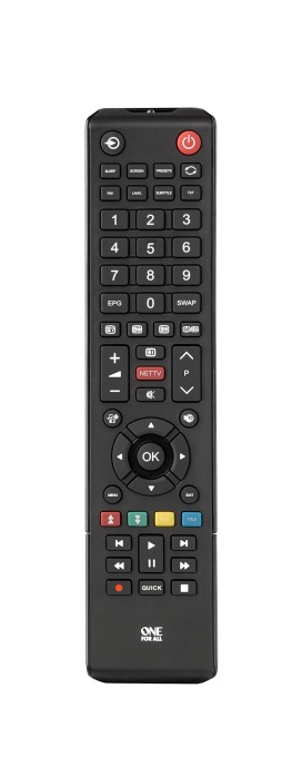 Telecomanda One For All Toshiba TV - Functioneaza cu ALL Toshiba TV / Smart TV - Telecomanda ideala de inlocuire a televizorului - URC1919