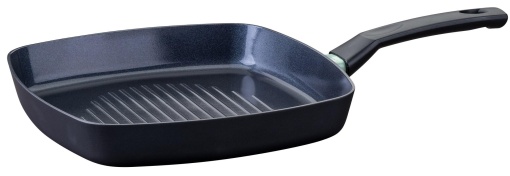 Tigaie grill Fackelmann Brandao 26 cm aluminiu reciclat strat ceramic fara PFAS compatibila inductie