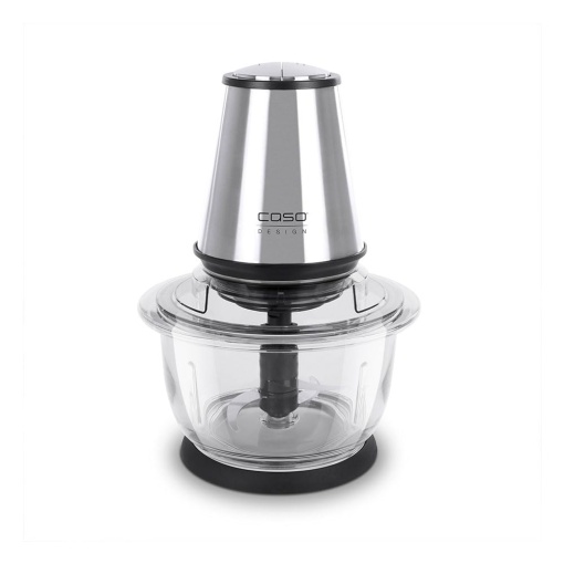 Tocator universal Caso UZ 400 400W 4 lame inox recipient sticla 12L argintiunegru