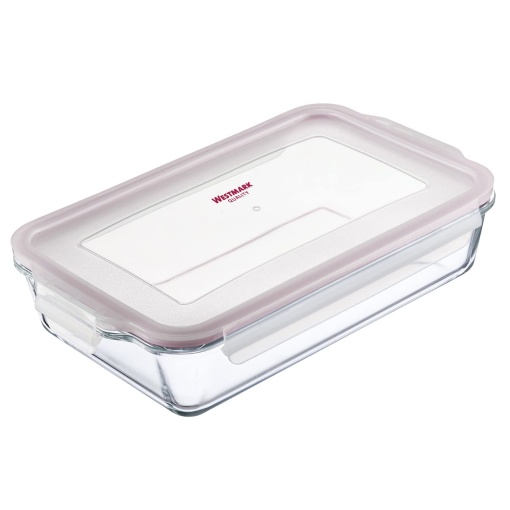 Vas termorezistent Westmark 234922E1 2200 ml Transparent Rosu