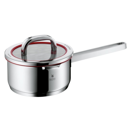 WMF Function 4 Stielkasserolle 16cm Cromargan 14L Inductie Capac Sticla