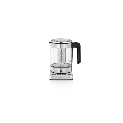 WMF Kitchen Minis 2 in 1 Ceainic Vario cu setare a temperaturii, 1.0l, 1900 W, pahar pentru ceainic cu suport pentru pliculete de ceai si strecuratoare