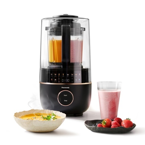 Blender Panasonic MX-HG4401KXE 800W Negru-Rose Gold 9 Programe Automate Functie Supa Calda si Rece
