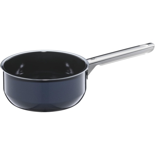 Cratita WMF Fusiontec Inspire, 16 cm fara capac, oala mica 1.3l, cratita mica, oala pentru paste, inductie oala de lapte, ceramica high-tech, rezistenta la zgarieturi, neacoperita, albastru inchis, Fabricat in Germania