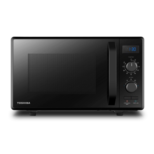 Cuptor cu microunde Toshiba MW2-AG23PF(BK) / Cuptor cu microunde 3 in 1 cu functie Grill si Combi / Independent / Gratar 23L / 900W / 1000W / Functie ECO de economisire a energiei / Platan cu memorie de pozitie / Negru