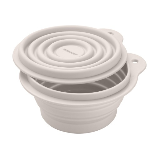Cutie pliabila Fackelmann Snacking-Box crem silicon rezistent la temperaturi ridicate