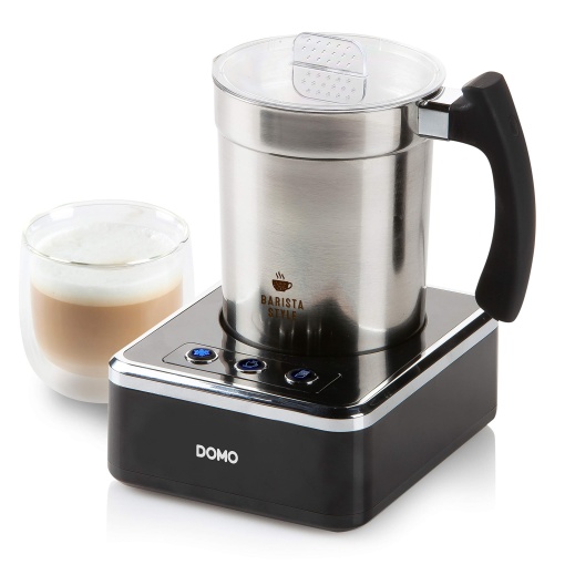 DOMO DO717MF Milchaufschaumer elektrisch - 3 functii - 2 accesorii incluse - 650 W - Edelstahl