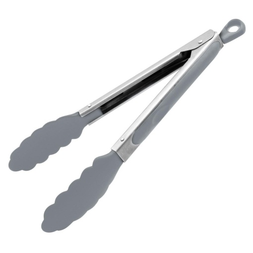 Fackelmann Cleste Multifunctional pentru Bucatarie si Gratar Soft-Grip Hitzebestant 270degC ArgintiuGri