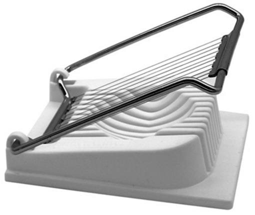 Fackelmann Eierschneider 11x8 cm Plastic si Otel Inoxidabil Lame Intercambiabile