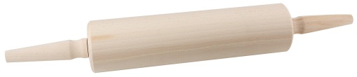 Fackelmann Teigrolle FAIR Nudelholz FSC Certificat Ergonomic 44x6x6 cm