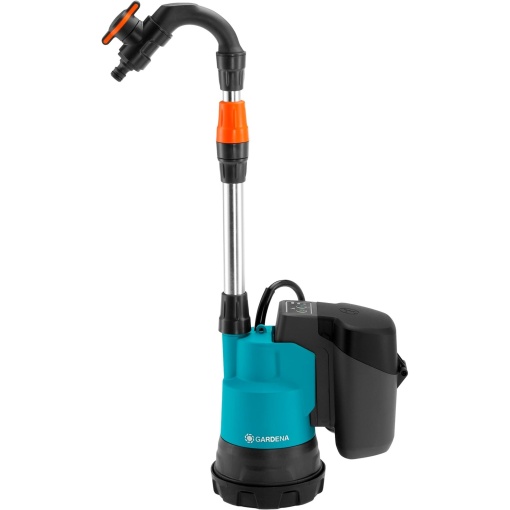 Gardena 14602-20 Akku-Regenfasspumpe 2000/2 18V P4A Set gata de utilizare, standard, marime unica