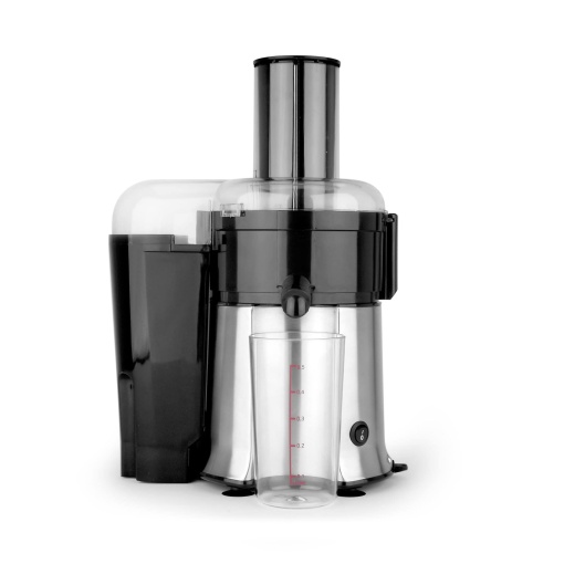 GASTROBACK 40117, Centrifugal Multi-Motor, XL Vital Pro-Practical Juicer pentru legume si fructe, Storcator de 700 W cu jgheab de alimentare O 75 mm, Storcator electric, Argintiu, Otel inoxidabil